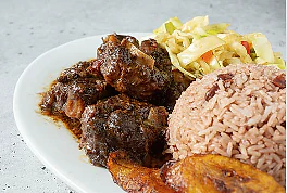 Curry with Rice and Peas