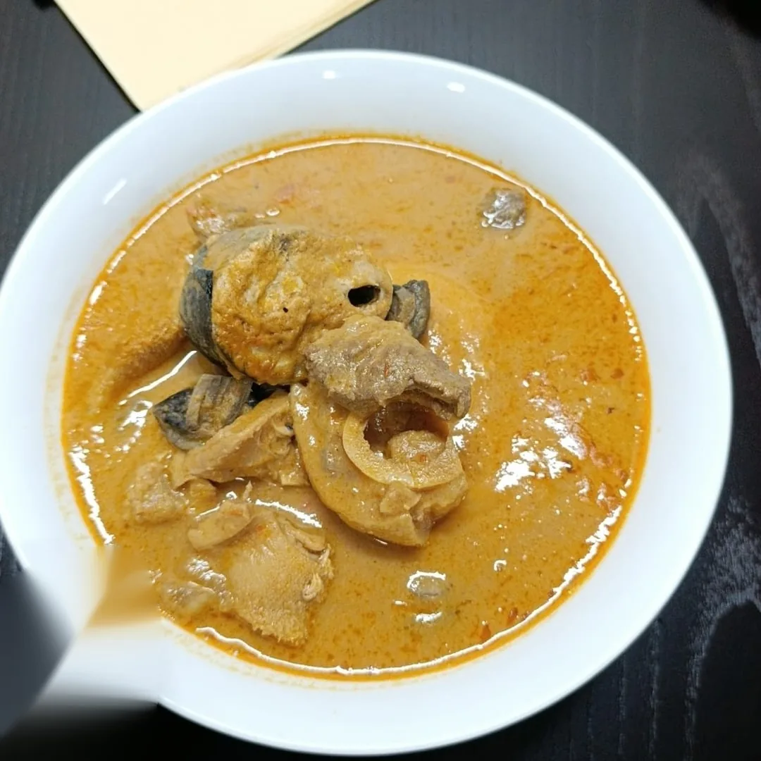 Fufu with Peanut Butter Soup