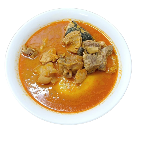 Fufu with Light Soup