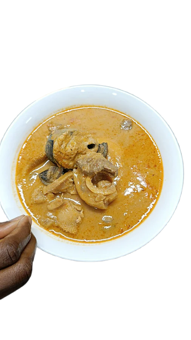 Fufu with Peanut Butter Soup