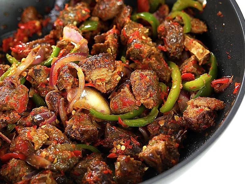 Mixed Grill: Chicken & Beef Suya